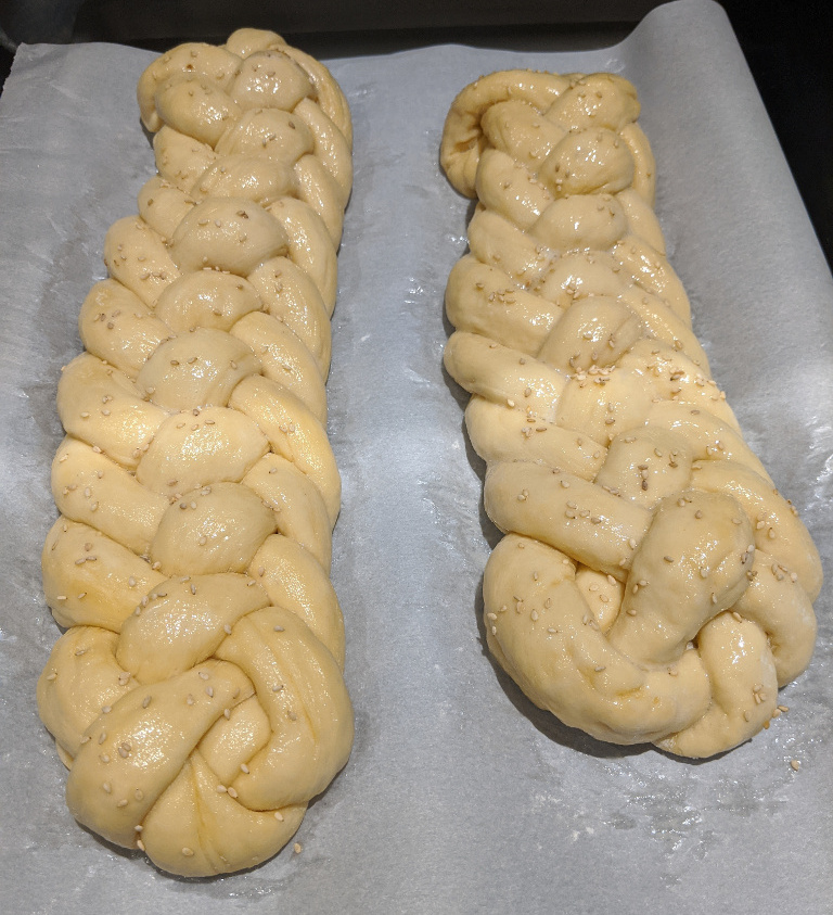 Challah braids